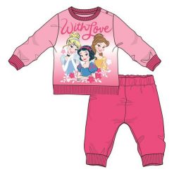 Disney By Arnetta Piżama Dziewczęca Princess 80 Różowy. Różowe piżamy dziewczęce Disney By Arnetta, z nadrukiem, bez rękawów. Za 39,00 zł.