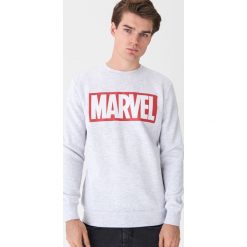 Bluza Marvel - Jasny szary. Szare bluzy damskie House, s, z motywem z bajki, bez rękawów, bez kaptura. Za 79,99 zł.