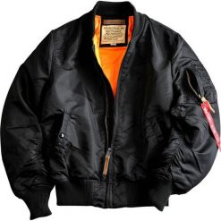 Kurtka Alpha Industries MA-1 VF 59 Women (133009-03-BLACK). Czarne kamizelki damskie Alpha Industries, na zimę, bez wzorów, z nylonu, bez kaptura. Za 287,99 zł.