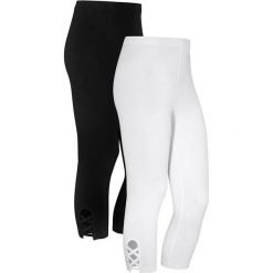 Cellbes Legginsy 3/4 2 Pack biały czarny female biały/czarny 50/52. Czarne legginsy damskie Cellbes, m, bez wzorów, z gumy, biznesowe. Za 129,00 zł.