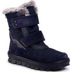 Śniegowce SUPERFIT - GORE-TEX 1-009214-8000 S Blau. Niebieskie śniegowce dziewczęce Superfit, bez zapięcia. Za 379,00 zł.
