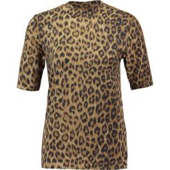 T-shirty damskie: Karen by Simonsen PASTILLE TURTLENECK Tshirt z nadrukiem brown