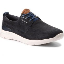 Półbuty PEPE JEANS - Jayden Deck PMS30408 Marine 585. Niebieskie derby męskie Pepe Jeans, z jeansu. W wyprzedaży za 249,00 zł.