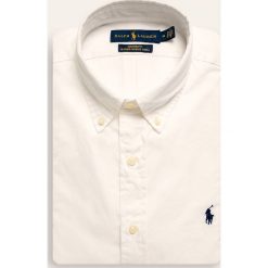 Polo Ralph Lauren - Koszula. Białe koszule męskie Polo Ralph Lauren, s, bez wzorów, z bawełny, eleganckie, polo, z długim rękawem. Za 469,90 zł.
