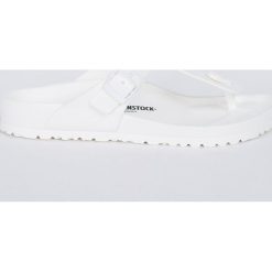 Birkenstock - Japonki Gizeh Eva. Białe kapcie męskie Birkenstock, z materiału. W wyprzedaży za 119,90 zł.