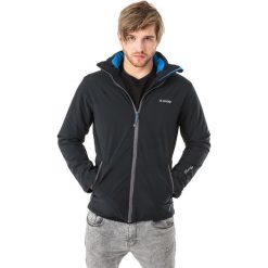 Kurtki sportowe męskie: Hi-tec Kurtka męska Saffle anthracite/victoria blue r. M