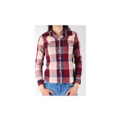 Koszule Wrangler Koszula L/S Western Shirt W50454MRI. Koszule damskie Wrangler, s, bez wzorów, bez kołnierzyka, bez rękawów. Za 162,56 zł.