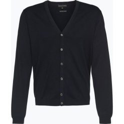 Finshley & Harding - Sweter męski – Pima-Cotton/Kaszmir, niebieski. Niebieskie swetry rozpinane męskie marki Finshley & Harding, m, z bawełny. Za 179,95 zł.