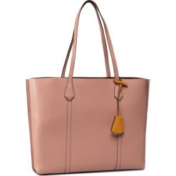Torebka TORY BURCH - Perry Triple-Compartment Tote 53245 Pink Moon 689. Różowe torebki klasyczne damskie Tory Burch, bez wzorów, ze skóry, bez dodatków. Za 1569,00 zł.