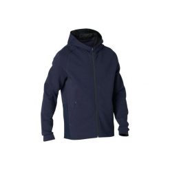 Bluza na zamek z kapturem Gym & Pilates 530 męska. Niebieskie bluzy męskie DOMYOS, xl, bez wzorów, z elastanu, z kapturem, bez rękawów, z kapturem. Za 119,99 zł.