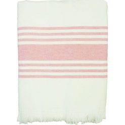 Kąpielówki męskie: Fouta „Karabouk” w kolorze jasnoróżowo-białym – 160 x 90 cm