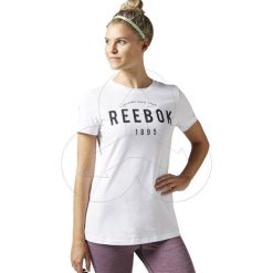 Koszulka damska Reebok T-shirt BK6636. Koszulki damskie Reebok, s, bez wzorów, z bawełny, klasyczne, z klasycznym kołnierzykiem, bez rękawów. Za 69,00 zł.