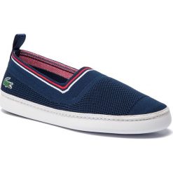 Tenisówki LACOSTE - L.Ydro 119 1 Cma 7-37CMA0043144 Nvy/Red. Niebieskie półbuty męskie Lacoste, bez wzorów, z gumy, eleganckie, bez zapięcia. Za 399,99 zł.
