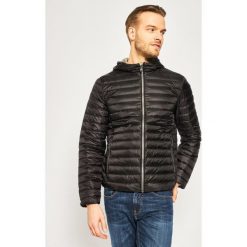 Kurtka puchowa Geox Warrens M0225B T2412 F9000. Czarne kurtki męskie Geox, m, bez wzorów, z puchu, bez kaptura. W wyprzedaży za 659,00 zł.