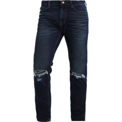 Jeansy męskie regular: Hollister Co. Jeansy Straight Leg dark destroy