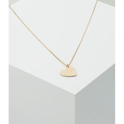 Naszyjniki damskie: MALAIKARAISS NECKLACE MAD LOVE Naszyjnik goldcoloured