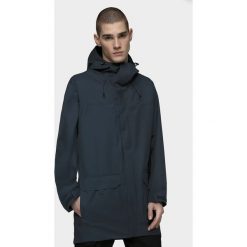Parka miejska męska. Pomarańczowe kurtki męskie xxl, bez wzorów, bez kaptura. W wyprzedaży za 169,99 zł.