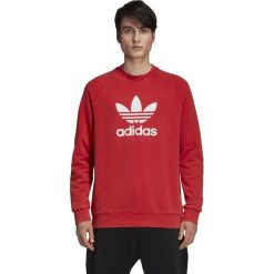 MĘSKA BLUZA ADIDAS TREFOIL CREW (XL). Bluzy męskie Adidas, xl, bez wzorów, z bawełny, bez kołnierzyka, bez rękawów, bez kaptura. W wyprzedaży za 159,99 zł.