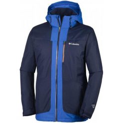 Kurtki narciarskie męskie: Columbia Kurtka Peyto’s Pitch Collegiate Navy S