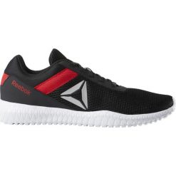 Czarne Buty Reebok Flexagon Energy M DV4777. Czarne buty sportowe męskie Reebok, z gumy, bez zapięcia. W wyprzedaży za 239,00 zł.