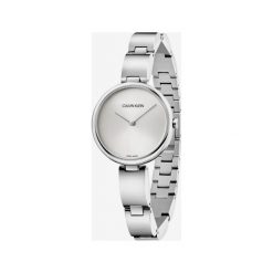 Calvin Klein Wavy Zegarek Srebrny. Szare zegarki damskie Calvin Klein, srebrne. Za 1110,95 zł.