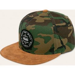 Vans - Czapka. Czapki męskie Vans, bez wzorów, z bawełny. W wyprzedaży za 119,90 zł.