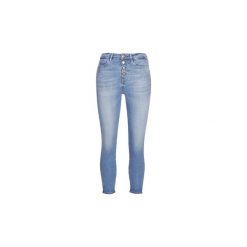 Spodnie 7/8 i 3 / 4 Guess 1982 EXPOSED BUTTON. Niebieskie spodnie damskie Guess. Za 529,00 zł.