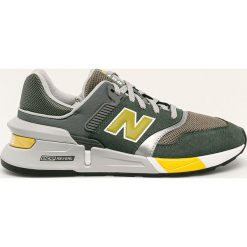 New Balance - Buty MS997LKS. Żółte sneakersy męskie New Balance, z okrągłym noskiem, na sznurówki. W wyprzedaży za 399,90 zł.