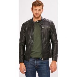 Kurtki męskie bomber: Selected – Kurtka skórzana
