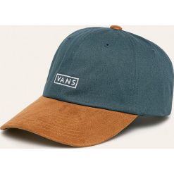 Vans - Czapka. Niebieskie czapki męskie Vans, bez wzorów, z bawełny. Za 129,90 zł.