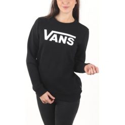 Vans Classic Bluza Czarny. Czarne bluzy damskie Vans, m, z nadrukiem, z bawełny, bez rękawów, bez kaptura. Za 266,95 zł.
