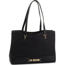 Torebka LOVE MOSCHINO - JC4214PP08KC100A Nero. Czarne torebki klasyczne damskie Love Moschino, bez wzorów, ze skóry ekologicznej, klasyczne, duże, bez dodatków. Za 899,00 zł.