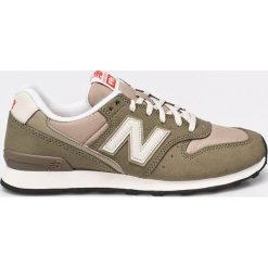 New Balance - Buty. Zielone buty sportowe damskie marki New Balance, ze skóry. W wyprzedaży za 219,90 zł.