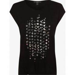 Esprit Collection - T-shirt damski, czarny. Czarne t-shirty damskie Esprit Collection, s, z nadrukiem, z wiskozy, eleganckie, bez kołnierzyka. Za 99,95 zł.