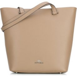 Torebka damska 87-4E-408-9. Brązowe shopper bag damskie Wittchen, na ramię. Za 399,00 zł.
