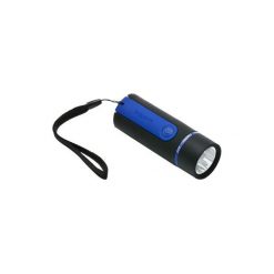Latarka biwakowa ONBRIGHT 300 Rubber - 30 lumenów. Czarne plecaki męskie FORCLAZ, z gumy. Za 44,99 zł.
