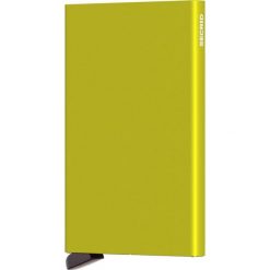 Secrid - Portfel. Żółte portfele damskie Secrid, bez wzorów, z materiału. Za 119,90 zł.