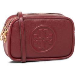 Torebka TORY BURCH - Perry Bombe Mini 55691 Tinto 615. Czerwone listonoszki damskie Tory Burch, z aplikacjami, ze skóry, zdobione, bez dodatków. Za 1219,00 zł.
