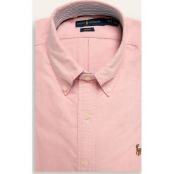 Polo Ralph Lauren - Koszula. Różowe koszule męskie Polo Ralph Lauren, m, bez wzorów, z bawełny, casualowe, polo, z długim rękawem. W wyprzedaży za 299,90 zł.