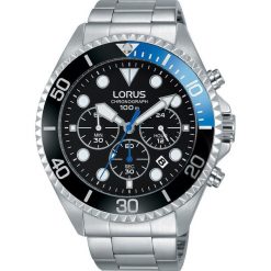 Zegarek Lorus Zegarek Męski Lorus RT315GX9 Diver Chronograf WR 100M. Szare zegarki męskie Lorus. Za 274,99 zł.