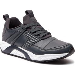 Sneakersy EA7 EMPORIO ARMANI - X8X021 XK028 F0008 Antracite. Szare sneakersy męskie EA7 Emporio Armani, bez zapięcia. W wyprzedaży za 519,00 zł.