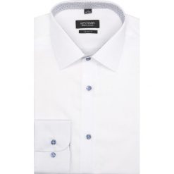 Koszula bexley 2559 długi rękaw slim fit biały. Białe koszule męskie slim Recman, m, z długim rękawem. Za 29,99 zł.