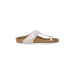 Japonki Birkenstock GIZEH MAGIC GALAXY WHITE BIRKO FLOR WOMA. Białe klapki damskie Birkenstock, bez wzorów, bez obcasa. Za 291,89 zł.