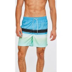 Quiksilver - Szorty. Szare spodenki sportowe męskie marki Quiksilver, z poliesteru, sportowe. Za 189,90 zł.