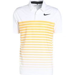 Koszulki sportowe męskie: Nike Golf DRY STRIPE Koszulka sportowa white/laser orange/black