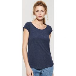 Gładki t-shirt - Granatowy. Niebieskie t-shirty damskie House, s. Za 17,99 zł.