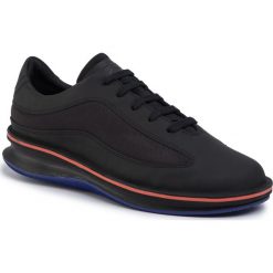 Sneakersy CAMPER - Rolling K100390-002 Mug/Negro/Milano Negro. Czarne sneakersy męskie Camper, bez zapięcia. W wyprzedaży za 339,00 zł.