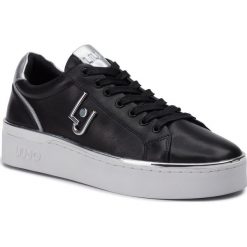 Sneakersy LIU JO - Silvia 01 B69015 P0102 Black 22222. Czarne sneakersy damskie Liu Jo, ze skóry. Za 649,00 zł.