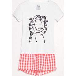 Piżama Garfield - Biały. Białe piżamy damskie marki Reserved, l. Za 59,99 zł.
