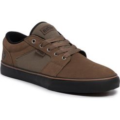 Tenisówki ETNIES - Barge Ls 4101000351 Olive/Black/Gum 303. Pomarańczowe półbuty męskie Etnies, ze skóry, klasyczne. W wyprzedaży za 219,00 zł.